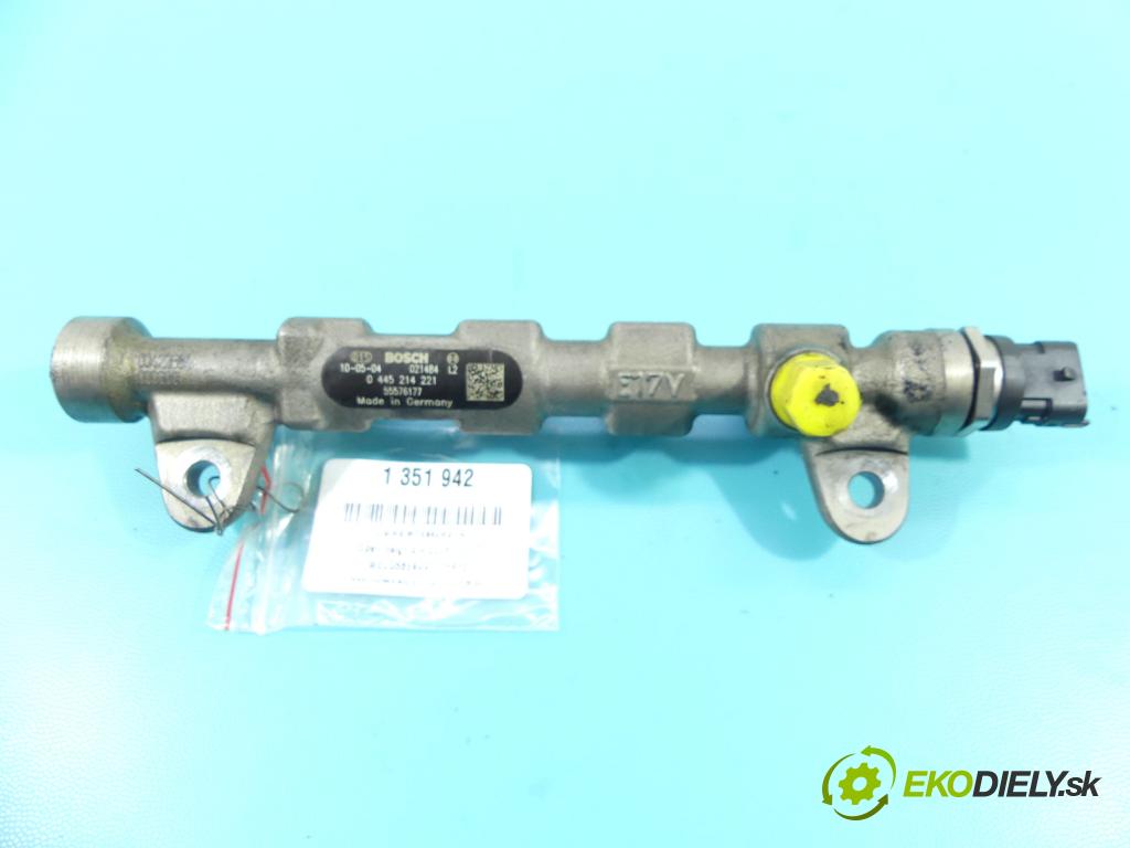 Opel Insignia A 2008-2017 2.0 cdti 131 HP manual 96 kW 1956 cm3 5- lišta vstrekovacia 0445214221 (Vstrekovacie lišty)