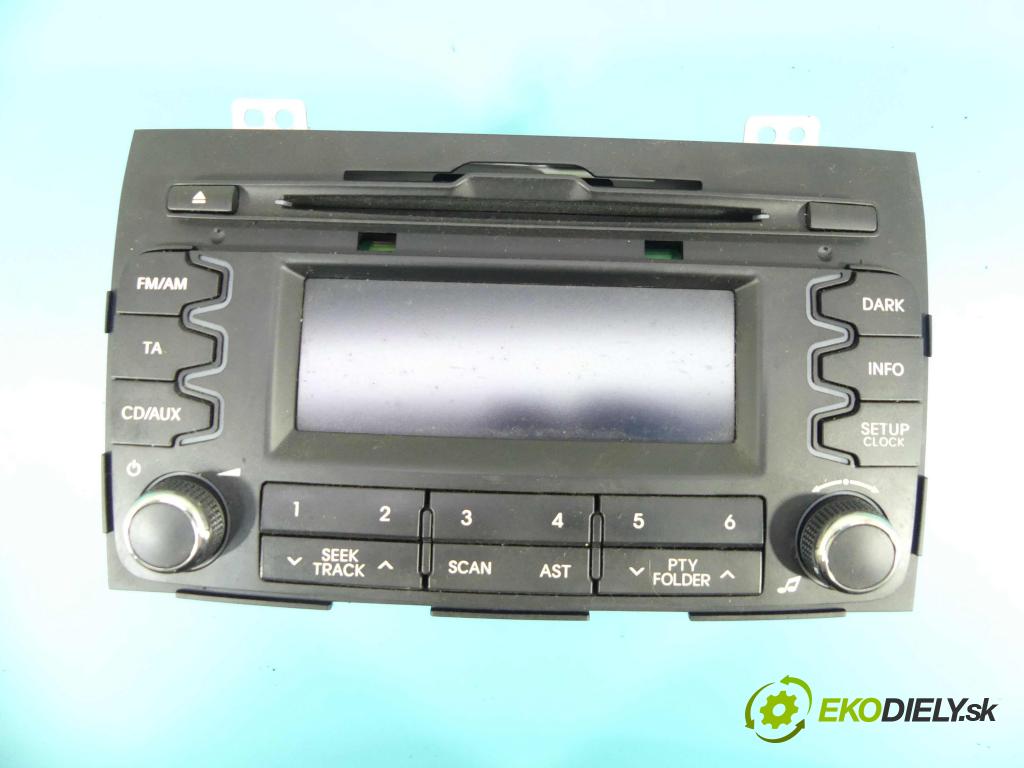Kia Sportage III 2010-2015 2.0 crdi 184hp automatic 135 kW 1995 cm3 5- Radio originál 96160-3U230WK