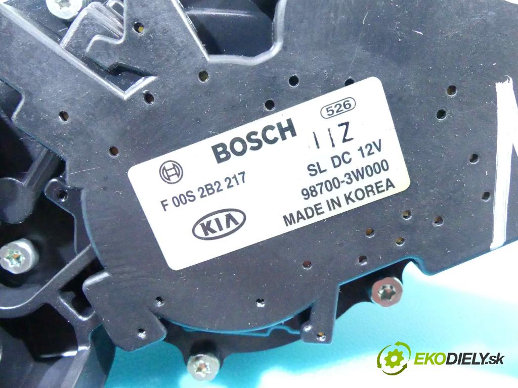 Kia Sportage III 2010-2015 2.0 crdi 184 hp automatic 135 kW 1995 cm3 5- motor stěrače zadní 98700-3W000