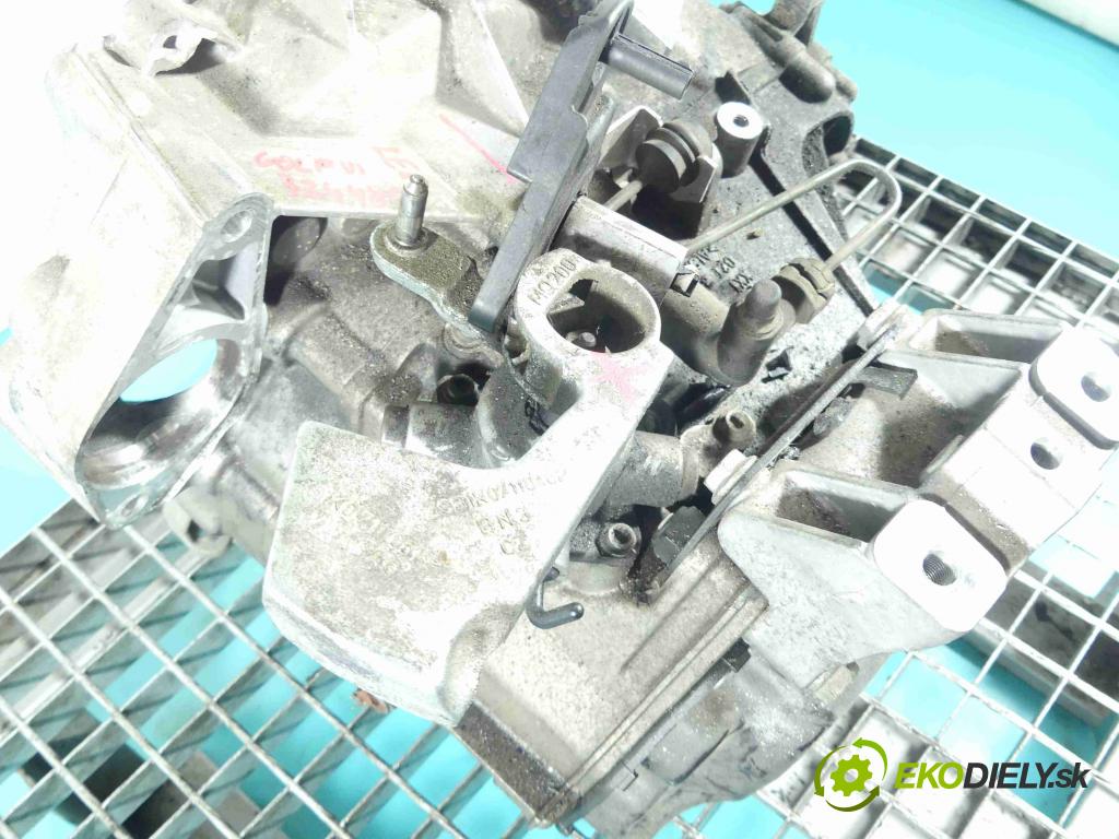Vw Golf VI 2008-2013 1.4 16V 80 HP manual 59 kW 1390 cm3 5- prevodovka stupeň,rýchlosť manual LEG