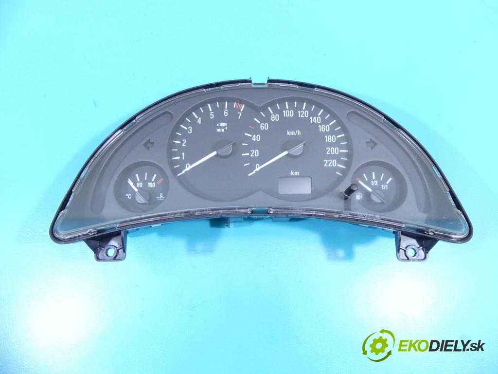 Opel Corsa C 2000-2006 1.0 12V 60 hp manual 44 kW 998 cm3 5- řídící jednotka motoru 0261207720