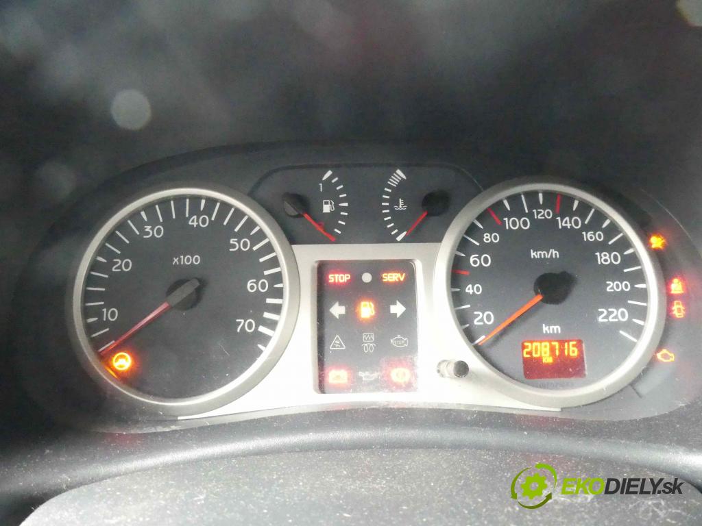 Renault Clio II 1998-2012 1,2.0 16v 75 HP manual 55 kW 1149 cm3 3- prístrojovka/ budíky P8200261102 (Prístrojové dosky, displeje)