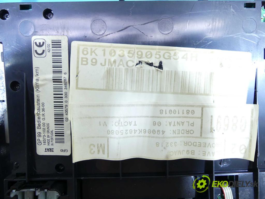 Seat Ibiza II 6K 1993-2002 1.9 sdi 68 HP manual 50 kW 1896 cm3 3- Radio originál 6K0035152A