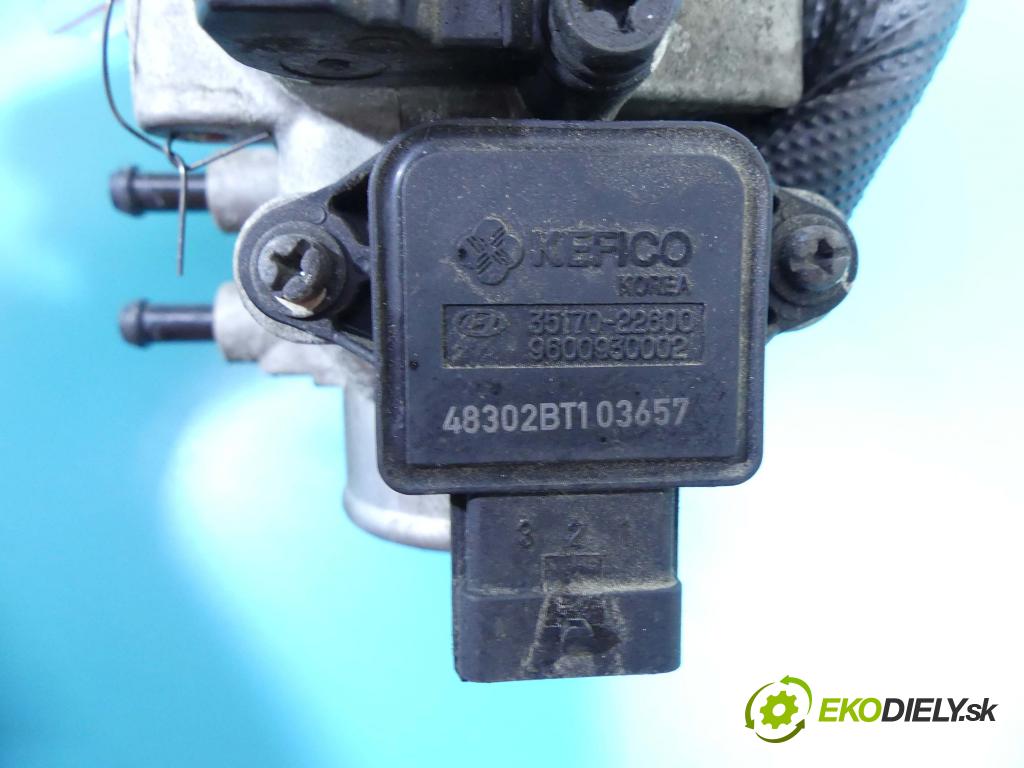 Hyundai Accent II 1999-2005 1.5 12V 90 HP manual 66 kW 1495 cm3 5- klapka 35150-22600 (Škrtiace klapky)