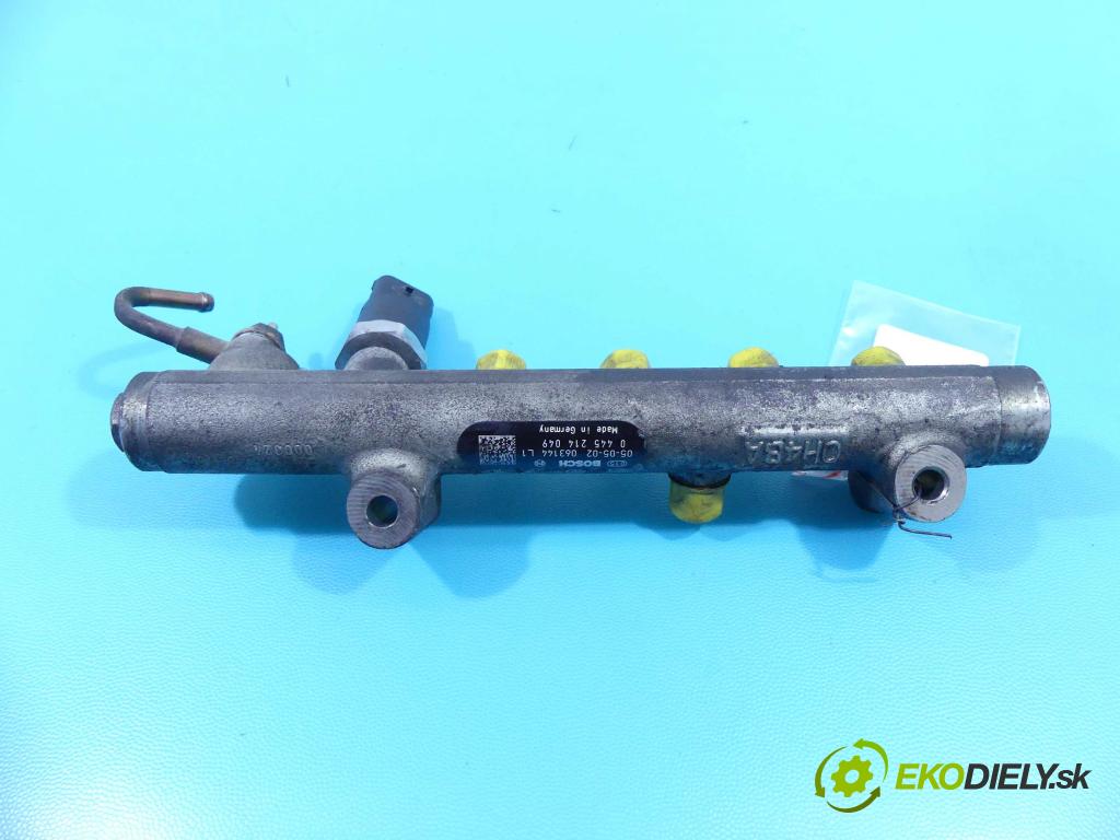 Opel Astra III 2004-2014 1.7 cdti 101 HP manual 74 kW 1686 cm3 5- lišta vstrekovacia 0445214049 (Vstrekovacie lišty)