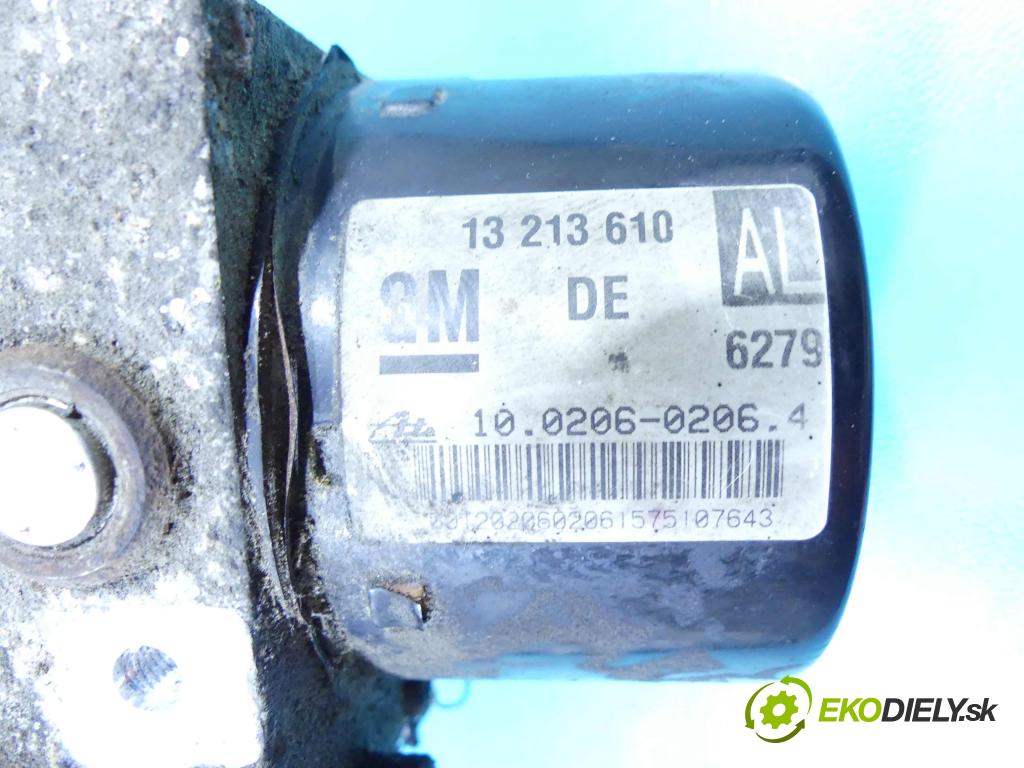 Opel Astra III 2004-2014 1.7 cdti 101 HP manual 74 kW 1686 cm3 5- čerpadlo abs 13213610 (Pumpy ABS)