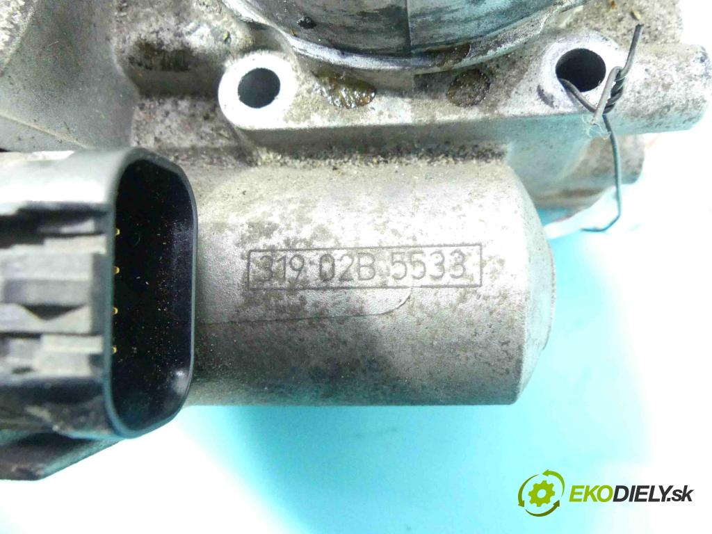 Opel Vectra C 2002-2008 1.8 16V 122 HP manual 90 kW 1796 cm3 4- klapka 31902B5533 (Škrtiace klapky)