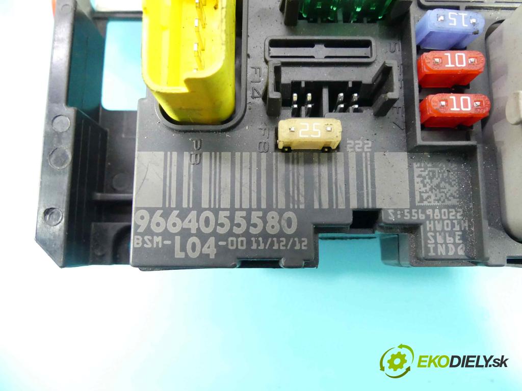 Peugeot 207 1.4 16V 95 HP manual 70 kW 1397 cm3 5- modul riadiaca jednotka 9664055580 (Ostatné)