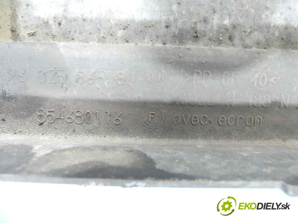 Peugeot 207 1.4 16V 95 hp manual 70 kW 1397 cm3 5- stěna přední 9682586580 (Výztuhy přední)