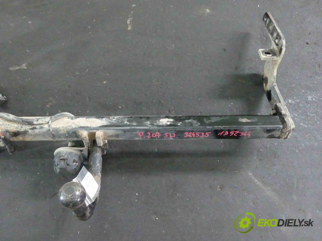 Peugeot 207 1.4 16V 95 hp manual 70 kW 1397 cm3 5- oko tažné 506626 (Tažná zařízení)