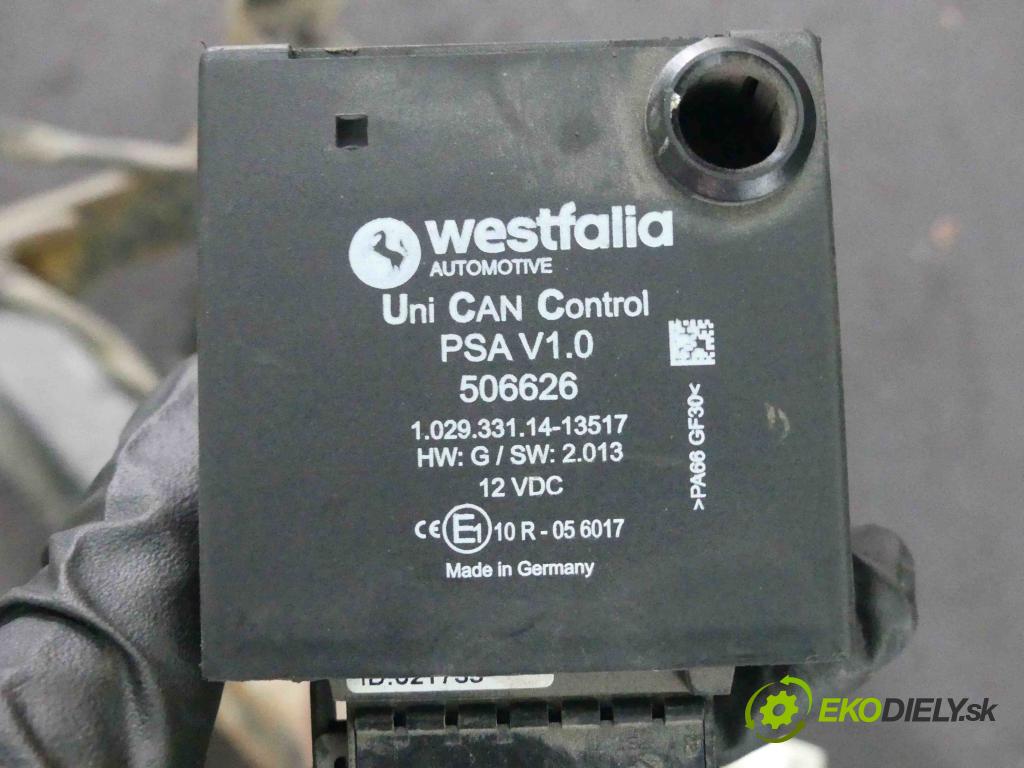 Peugeot 207 1.4 16V 95 hp manual 70 kW 1397 cm3 5- oko tažné 506626 (Tažná zařízení)