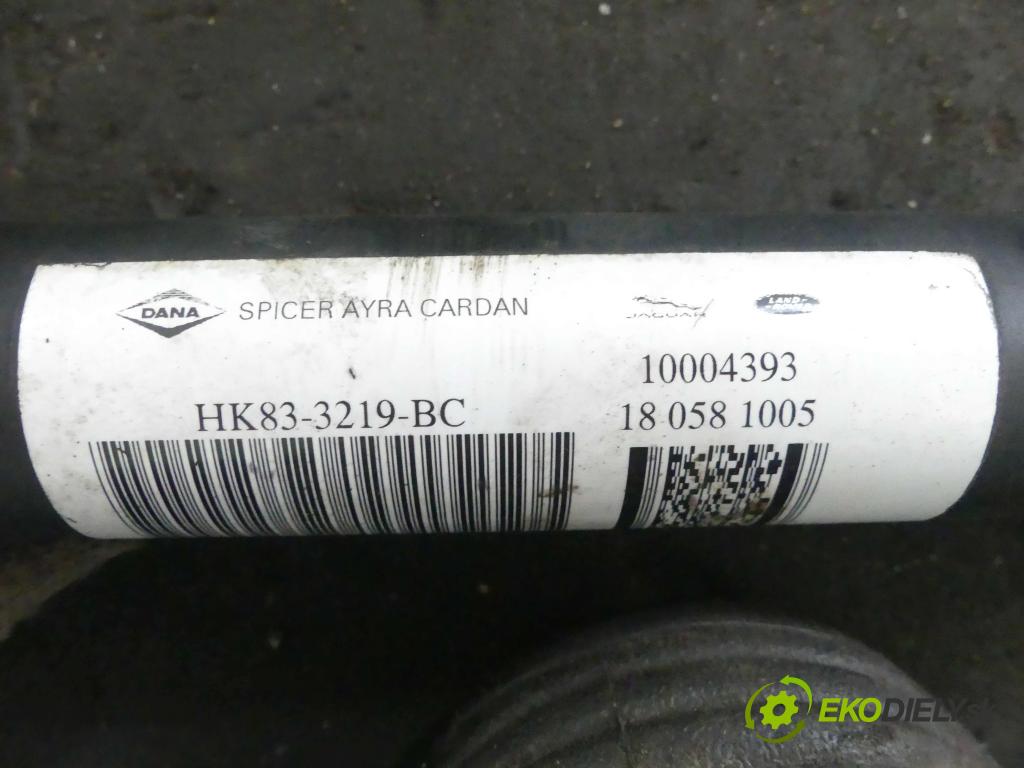 Jaguar F-Pace 16- 2.0d 179KM automatic 132 kW 1999 cm3 5- Hřídel: HK83-3219-BC (Kardaňové hriadele)