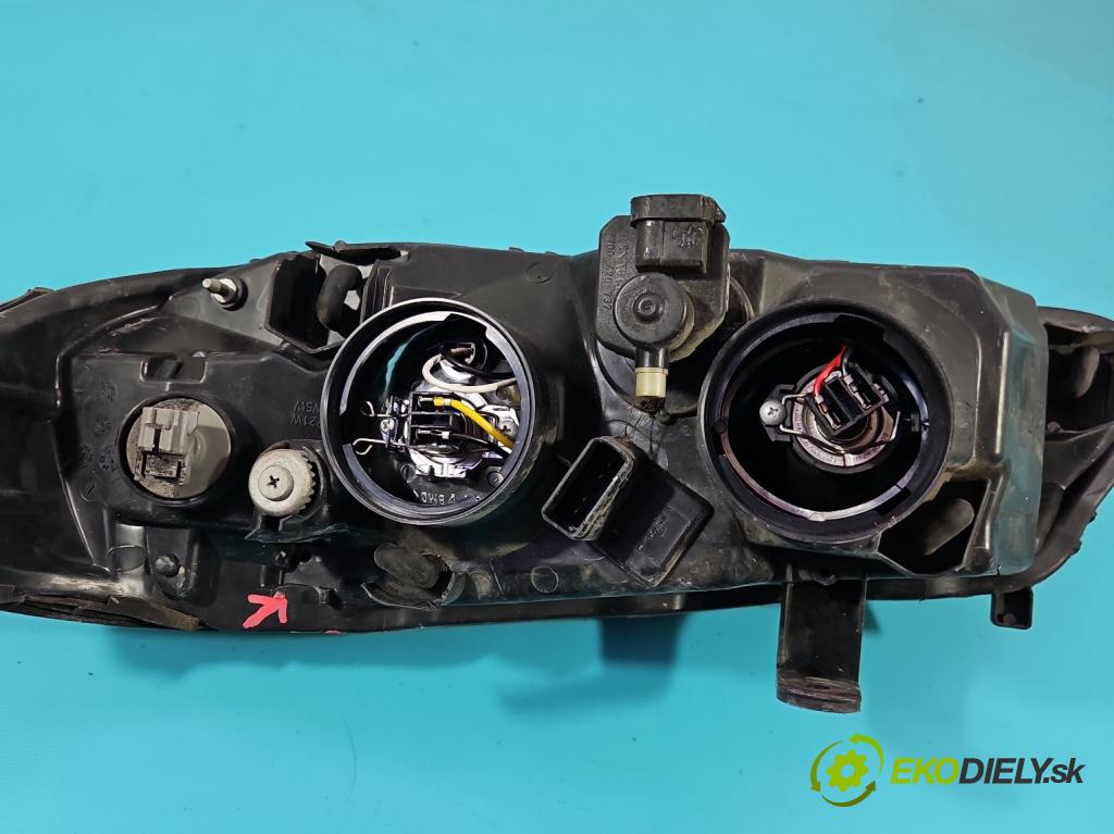 Nissan Almera N16 2000-2006 1.5 16V 98 HP manual 72 kW 1497 cm3 4- Reflektor: pravý  (Pravé)