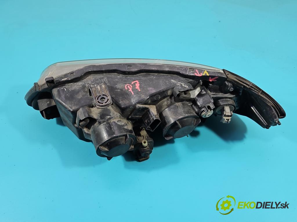 Nissan Almera N16 2000-2006 1.5 16V 98 HP manual 72 kW 1497 cm3 4- Reflektor: pravý  (Pravé)