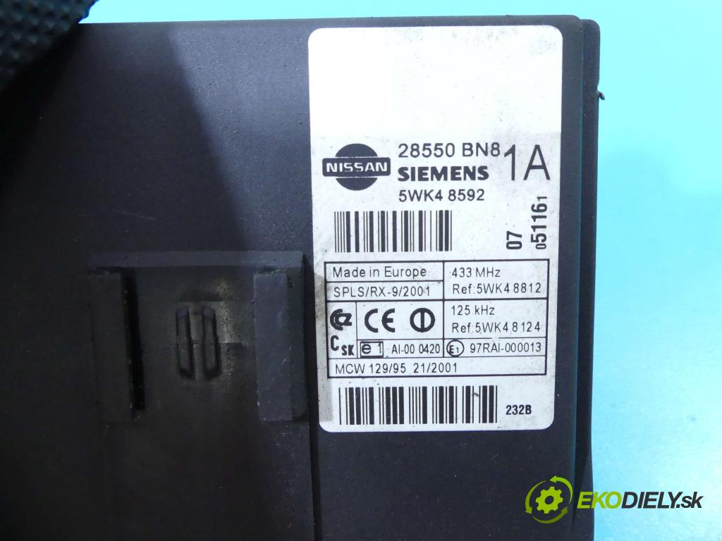Nissan Almera N16 2000-2006 1.5 16V 98 hp manual 72 kW 1497 cm3 4- řídící jednotka motoru MEC32-211