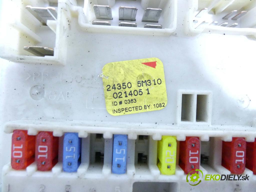Nissan Almera N16 2000-2006 1.5 16V 98 hp manual 72 kW 1497 cm3 4- řídící jednotka motoru MEC32-211