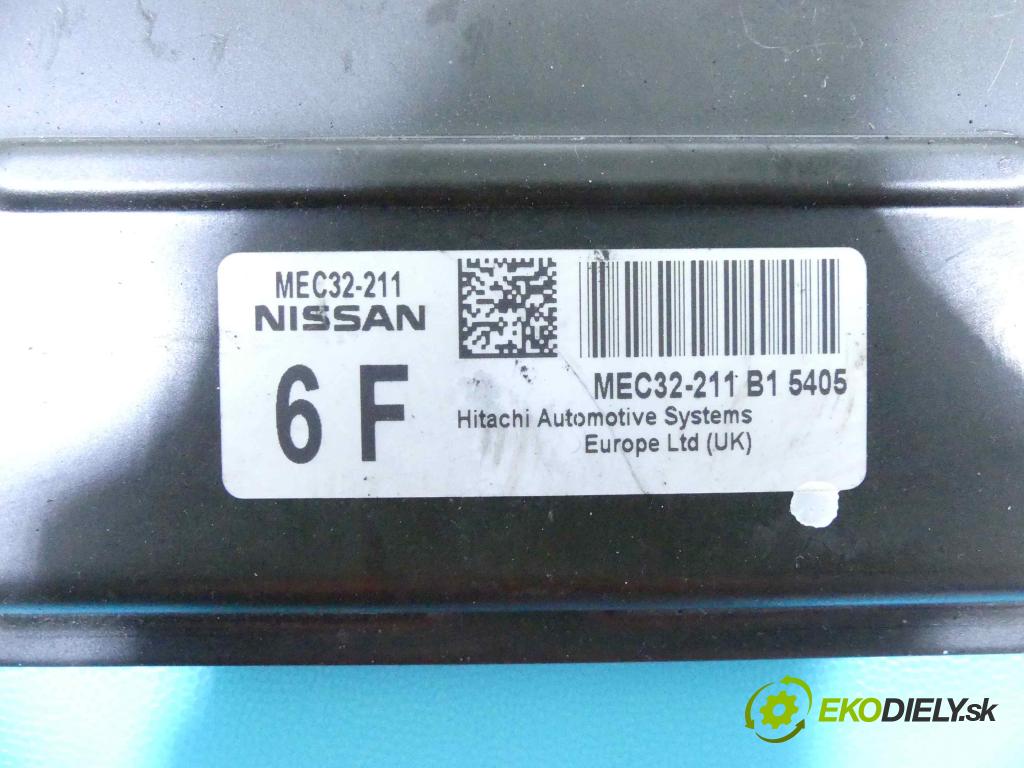 Nissan Almera N16 2000-2006 1.5 16V 98 hp manual 72 kW 1497 cm3 4- řídící jednotka motoru MEC32-211