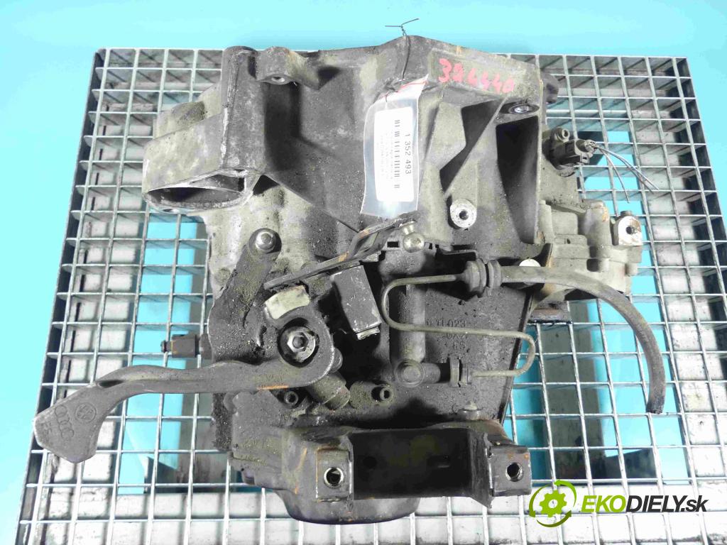 Vw Polo IV 9N 2001-2009 1.2 6V 54 HP manual 40 kW 1198 cm3 3- prevodovka stupeň,rýchlosť manual GER