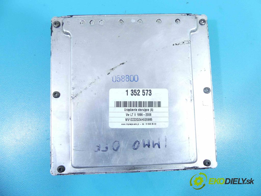 Vw LT II 1996-2006 2.8 tdi 158 hp manual 116 kW 2799 cm3 5- řídící jednotka motoru 0281010588