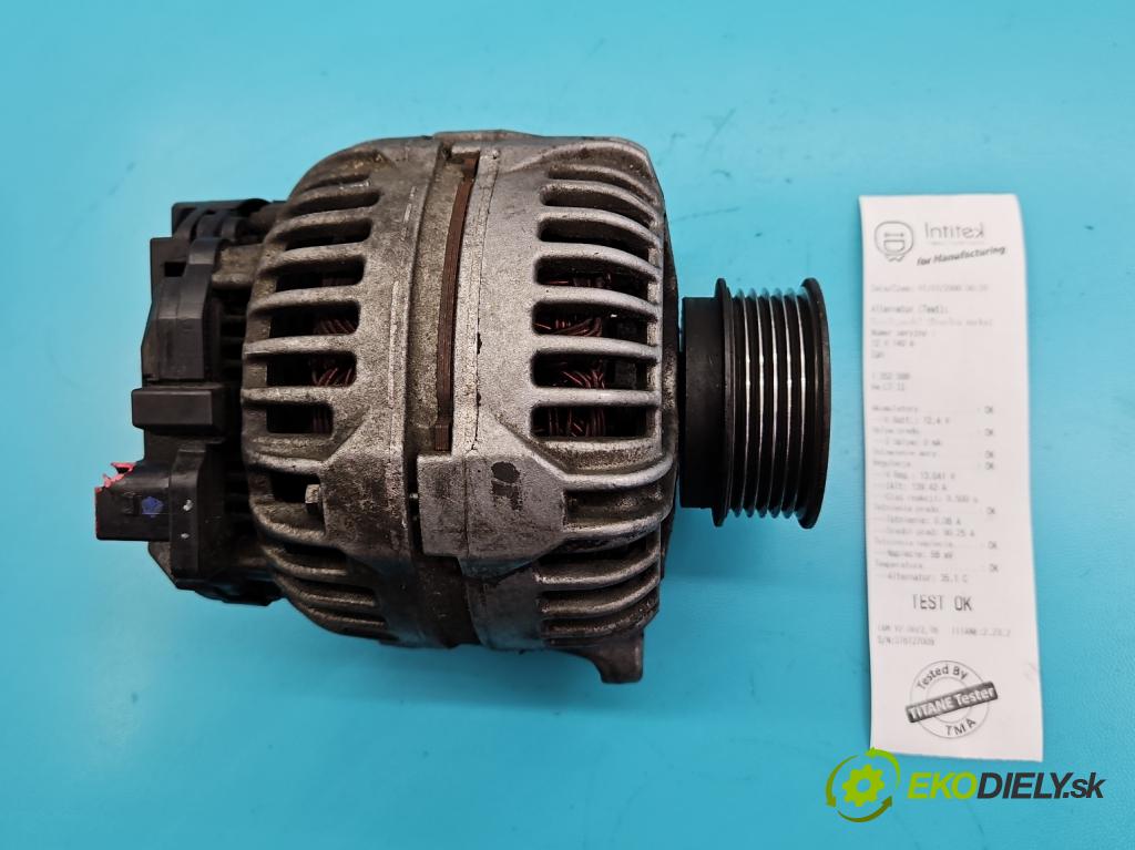 Vw LT II 1996-2006 2.8 tdi 158 HP manual 116 kW 2799 cm3 5- Alternator 0124525093 (Alternátory)