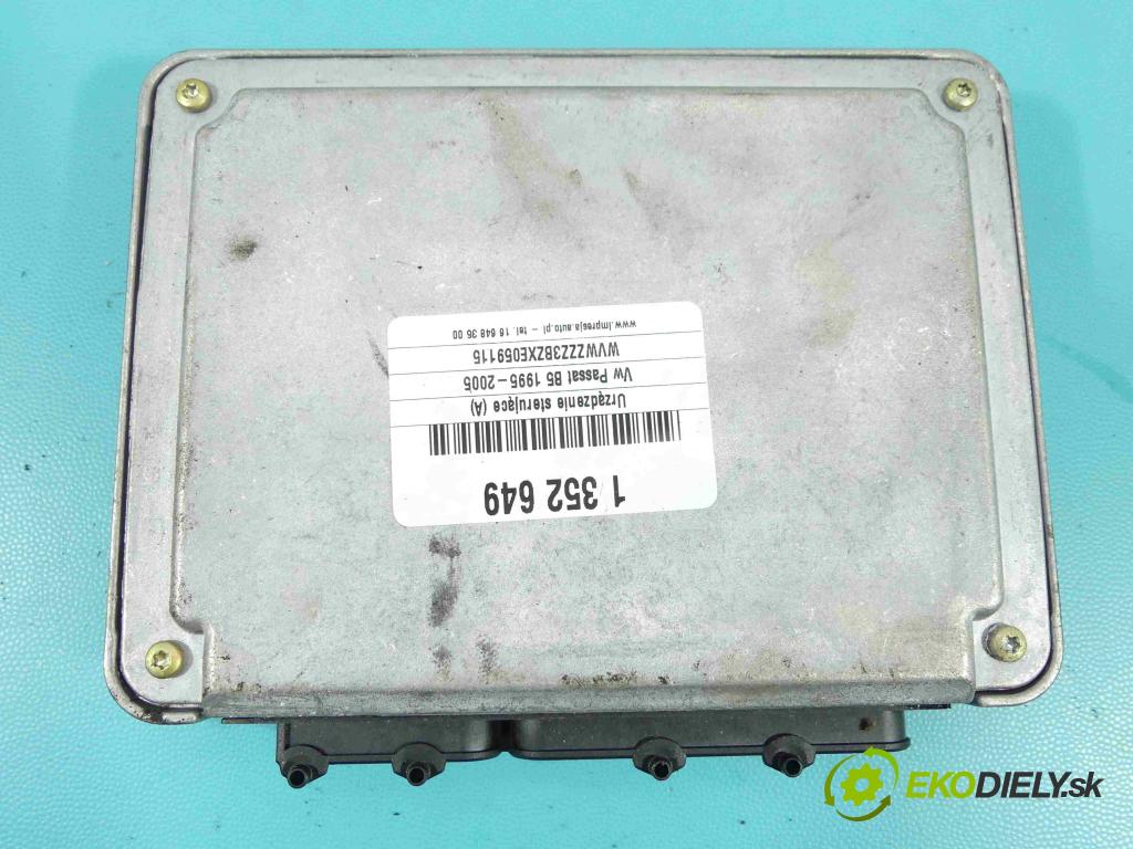 Vw Passat B5 1995-2005 1.9 tdi 90 hp manual 66 kW 1896 cm3 5- řídící jednotka motoru 038906018N