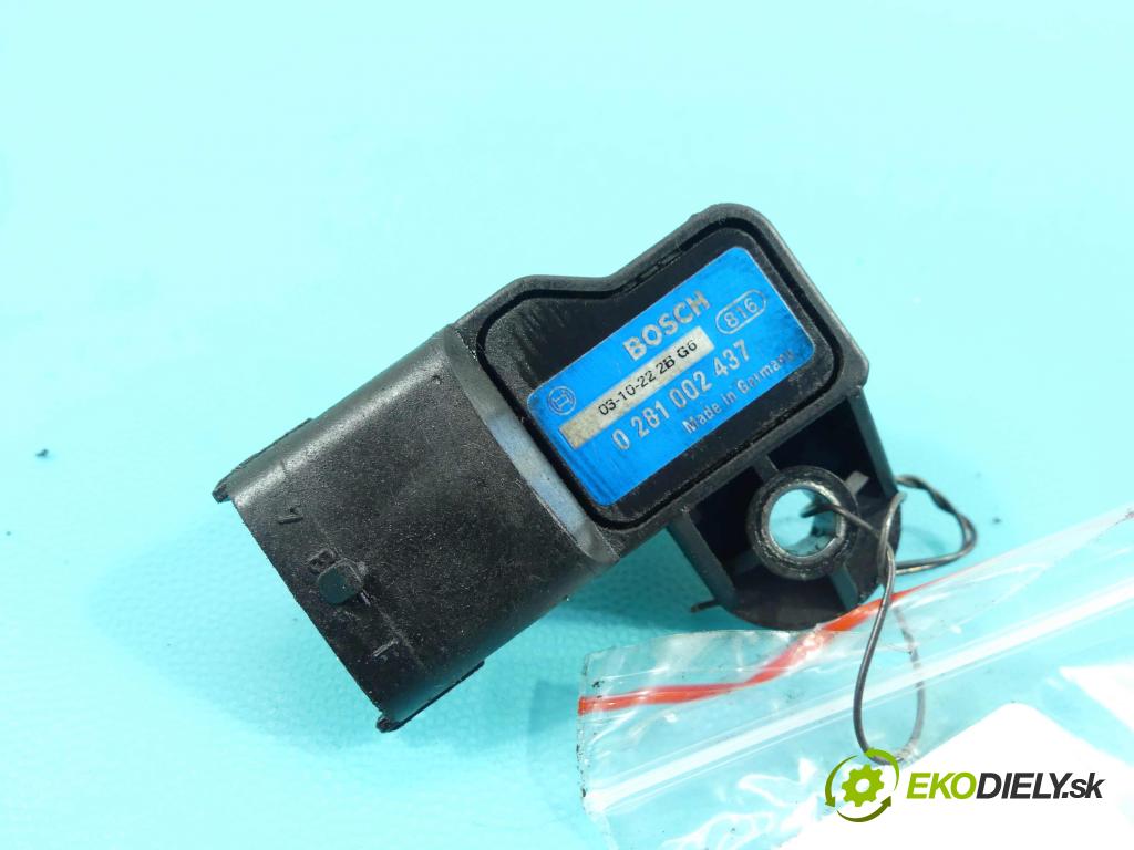 Opel Vectra C 2002-2008 2.2 dti 125 hp automatic 92 kW 2172 cm3 5- snímač tlaku 0281002437 (Snímače tlaku)