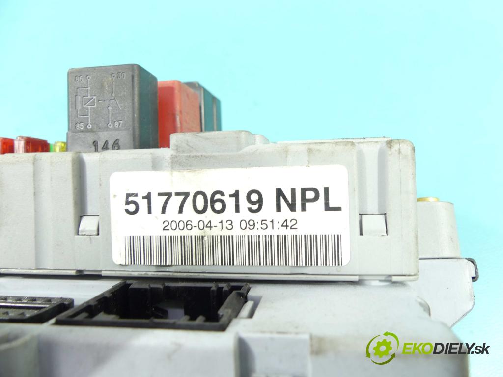 Fiat Doblo I 2001-2010 1.4 77 HP manual 57 kW 1368 cm3 5- modul riadiaca jednotka 51770619 (Ostatné)