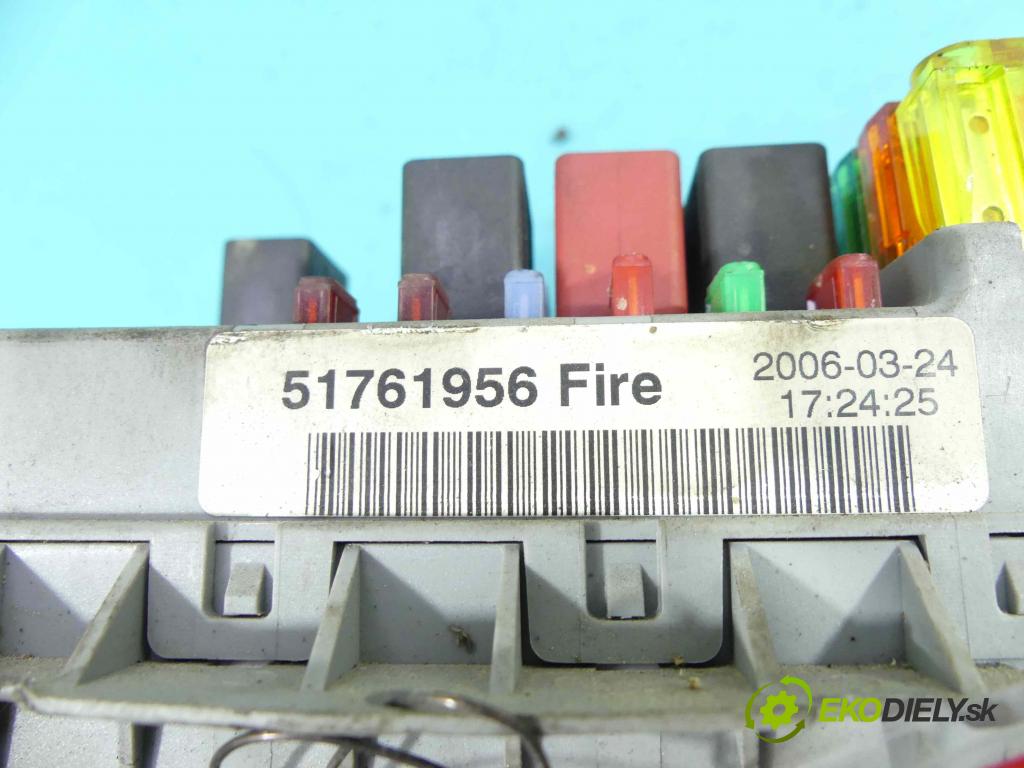 Fiat Doblo I 2001-2010 1.4 77 HP manual 57 kW 1368 cm3 5- modul riadiaca jednotka 51761956 (Ostatné)