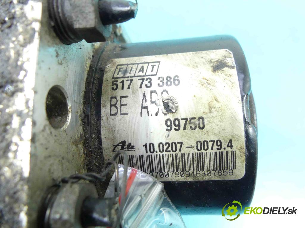 Fiat Doblo I 2001-2010 1.4 77 HP manual 57 kW 1368 cm3 5- čerpadlo abs 51773386 (Pumpy ABS)
