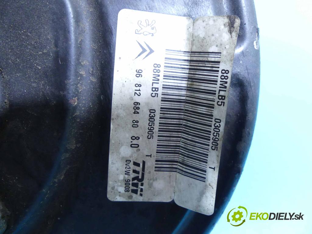 Peugeot Partner II 2008-2018 1.6 hdi 90 HP manual 66,2 kW 1560 cm3 5- servo brzdové 9681268480