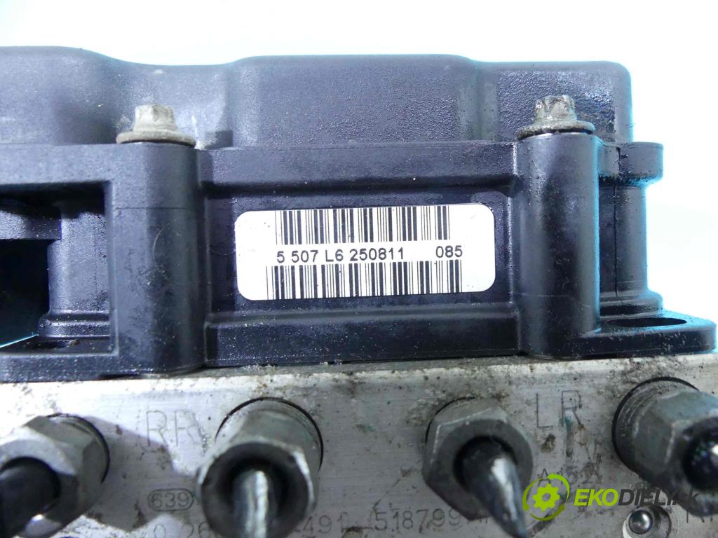 Fiat Fiorino III 2007- 1,3.0 jtd 75 HP manual 55 kW 1248 cm3 5- čerpadlo abs 0265801079 (Pumpy ABS)