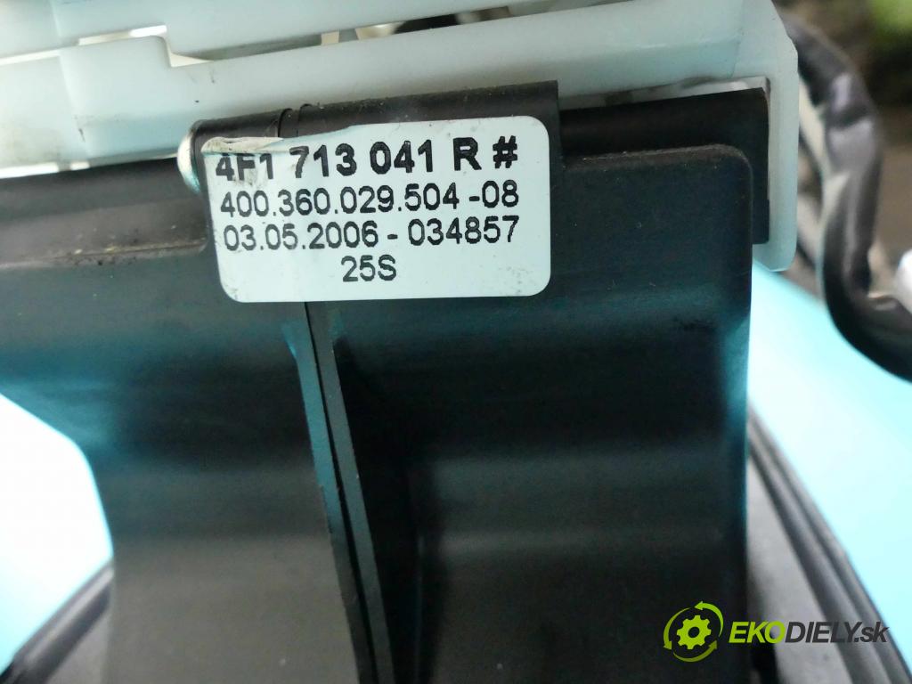 Audi A6 C6 2004-2011 3.0 V6 tdi 224hp automatic 165 kW 2967 cm3 4- Páka: Změny: stupeň,rýchlosť 4F1713041R (Rýchlostné páky / kulisy)