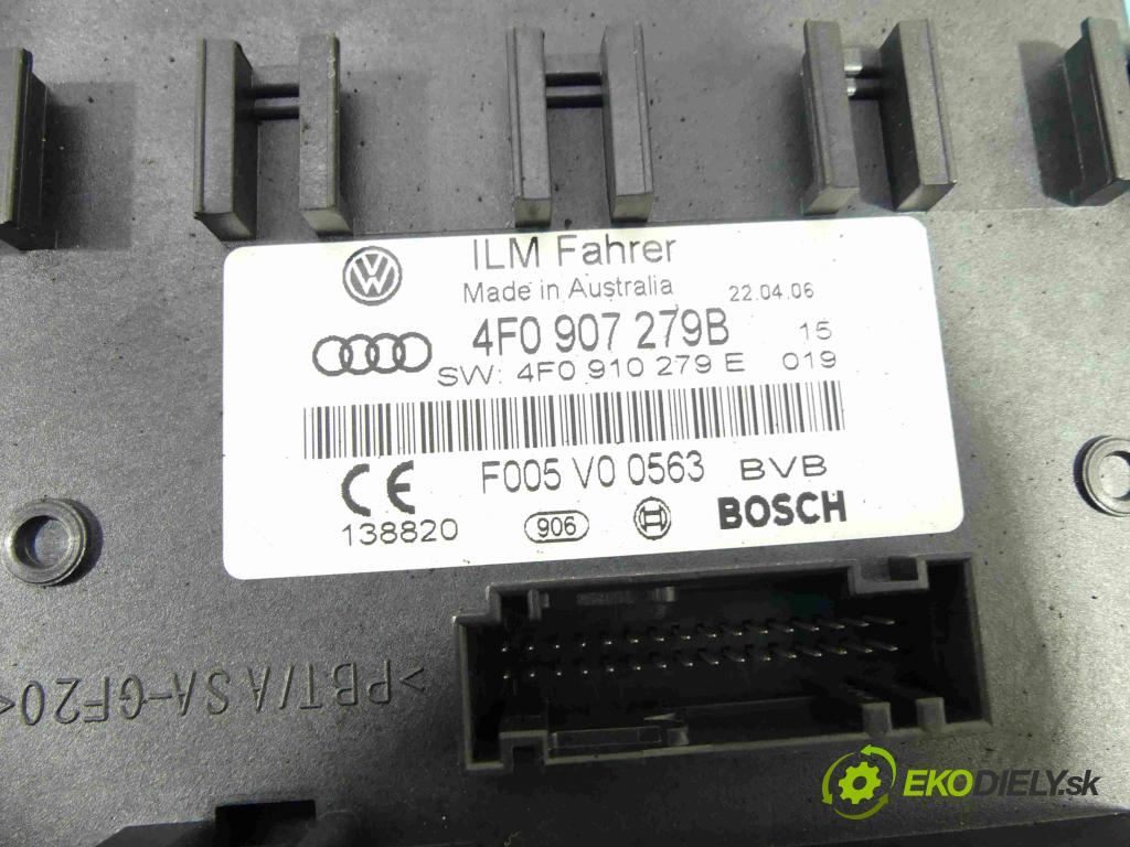 Audi A6 C6 2004-2011 3.0 V6 tdi 224 hp automatic 165 kW 2967 cm3 4- modul řídící jednotka 4F0907279B (Ostatní)