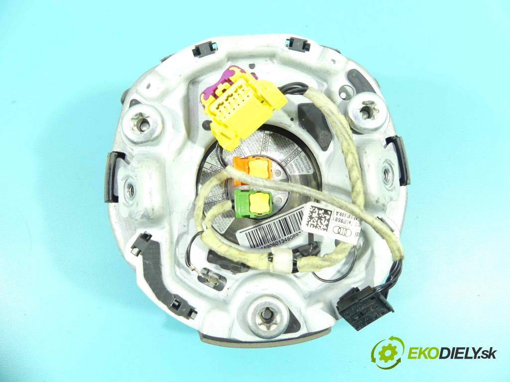 Audi A6 C6 2004-2011 3.0 V6 tdi 224hp automatic 165 kW 2967 cm3 4- airbag vzduch: Řidiči: 4F0880201AS (Airbagy)