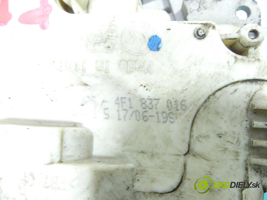 Audi A6 C6 2004-2011 3.0 V6 tdi 224 hp automatic 165 kW 2967 cm3 4- zámek přední pravý 4F1837016