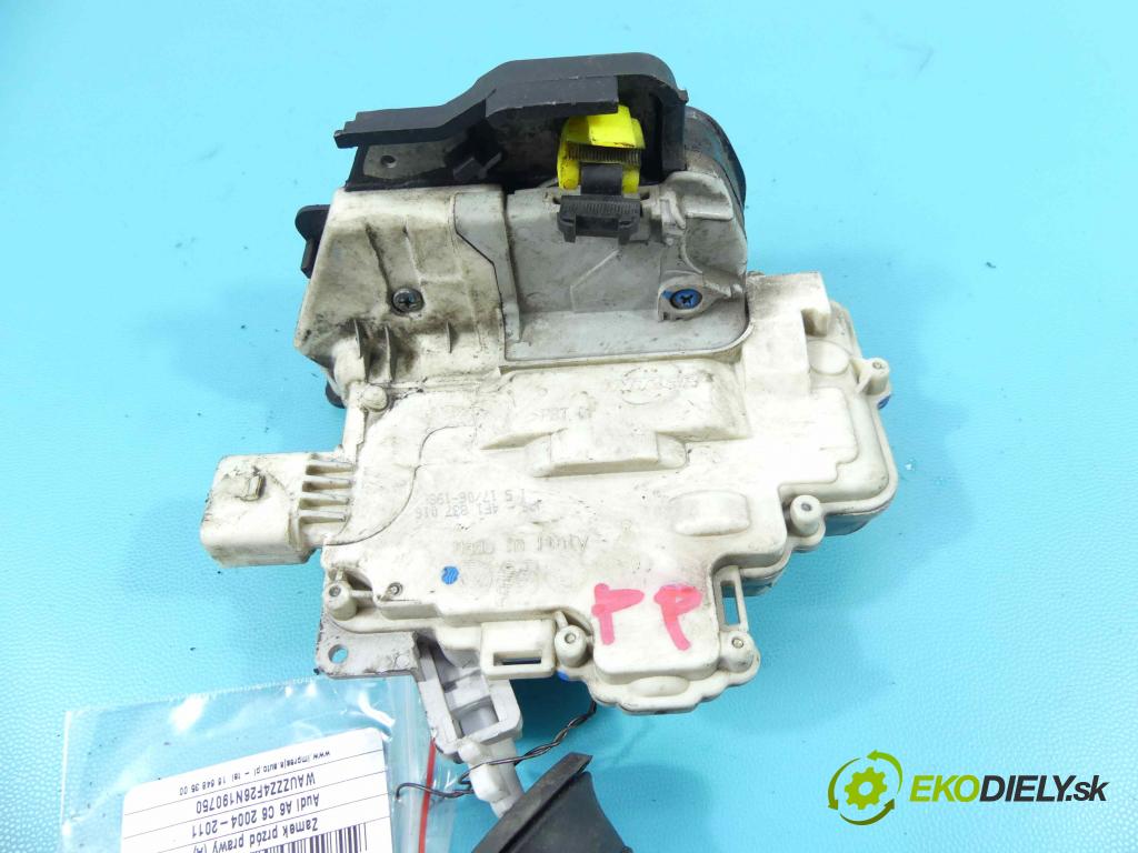Audi A6 C6 2004-2011 3.0 V6 tdi 224 hp automatic 165 kW 2967 cm3 4- zámek přední pravý 4F1837016
