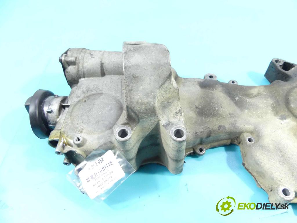 Seat Ibiza III 6L 2002-2008 1.2 12V 64 hp manual 47 kW 1198 cm3 5- obal vačkový 03E109211 (Kryty motora)