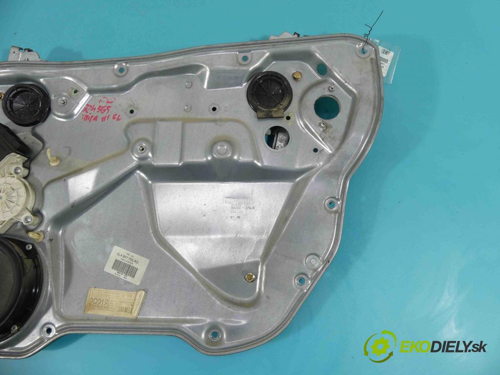 Seat Ibiza III 6L 2002-2008 1.2 12V 64 hp manual 47 kW 1198 cm3 5- mechanismus stahování přední pravý 6Q2959801A