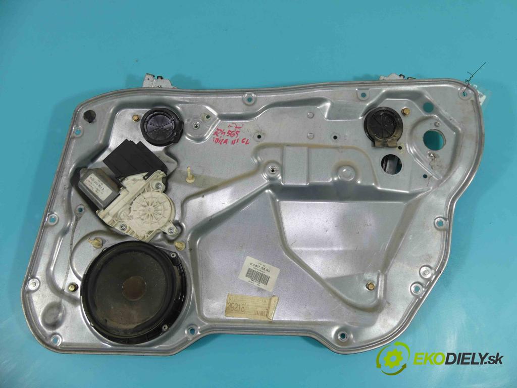 Seat Ibiza III 6L 2002-2008 1.2 12V 64 hp manual 47 kW 1198 cm3 5- mechanismus stahování přední pravý 6Q2959801A