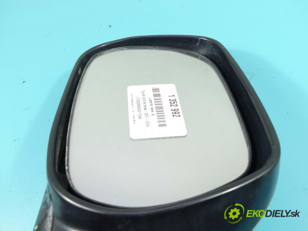 Toyota Corolla Verso I 2001-2004 2.0 D4D 90 hp manual 66 kW 1995 cm3 5- zpětné zrcátko levé  (Klika dveří ostatní)