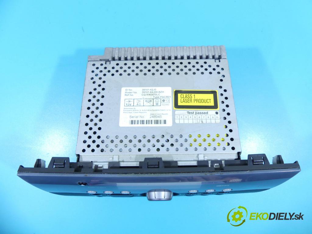 Suzuki Swift Mk6 2005-2010 1.3 16V 92 HP manual 67,5 kW 1328 cm3 5- Radio originál 39101-62J0