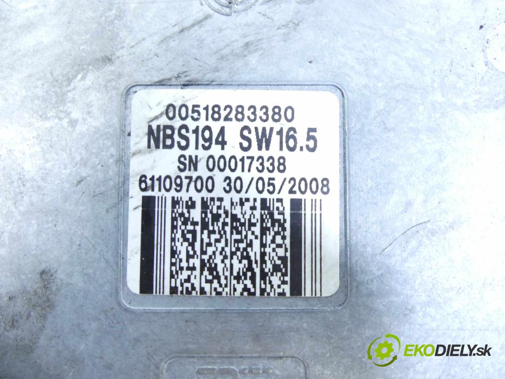 Fiat Croma II 2005-2010 1.9 jtd 150 HP manual 110 kW 1910 cm3 5- Blokáda: řízení: 61109700 (Ostatné)