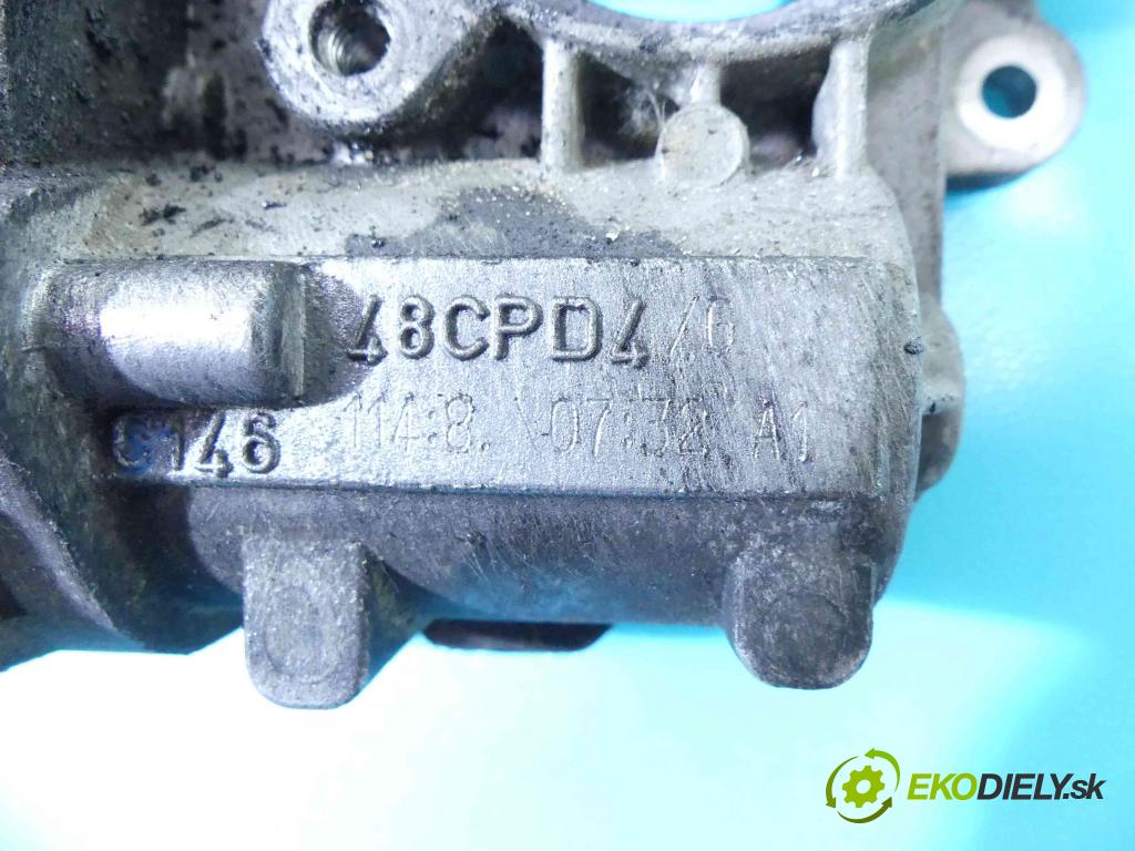 Fiat Croma II 2005-2010 1.9 jtd 150 HP manual 110 kW 1910 cm3 5- klapka 48CPD4 (Škrtiace klapky)