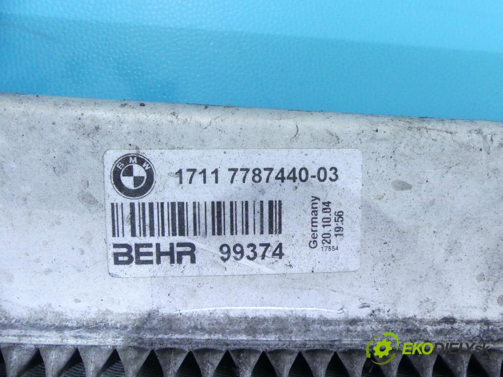 Bmw 5 E60 2003-2010 2.5d 163 HP manual 120 kW 2497 cm3 5- chladič voda: 7787440 (Chladiče vody)