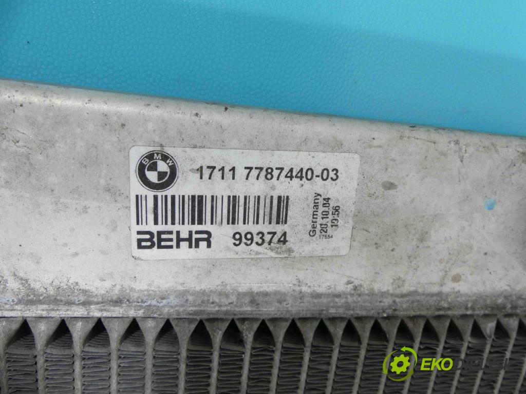Bmw 5 E60 2003-2010 2.5d 163 HP manual 120 kW 2497 cm3 5- chladič voda: 7787440 (Chladiče vody)