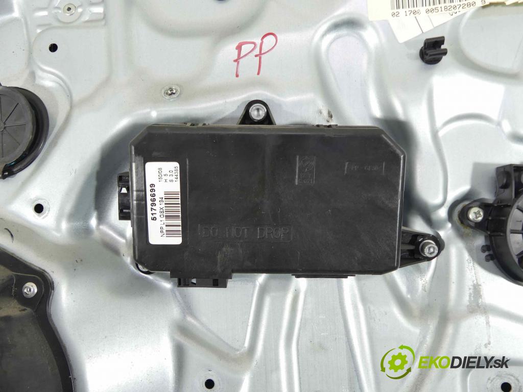 Fiat Croma II 2005-2010 1.9 jtd 150 hp manual 110 kW 1910 cm3 5- mechanismus stahování přední pravý 51796699