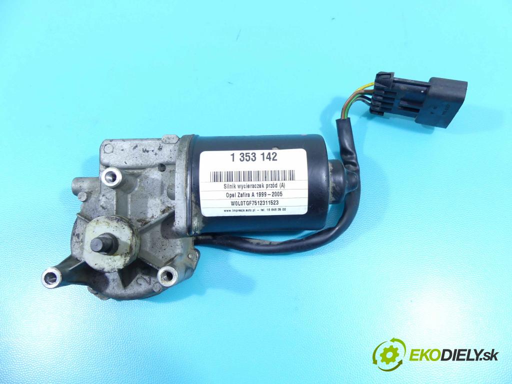 Opel Zafira A 1999-2005 2.0 dti 101 HP manual 74 kW 1995 cm3 5- motor stieračov predné 404496