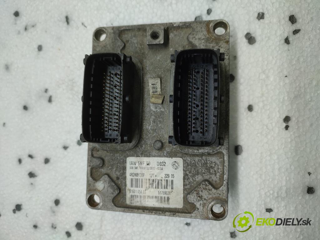 Fiat Stilo 1.6 16v 103 hp manual 76 kW 1596 cm3 5- řídící jednotka motoru 51759028