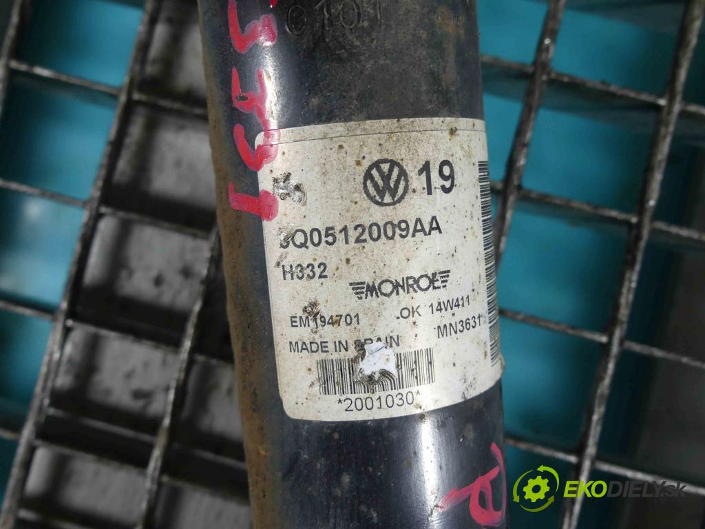 Vw Passat B8 2014 - 2.0 tdi 239KM automatic 176 kW 1968 cm3 5- tlumič zadní pravý 3Q0512009AA