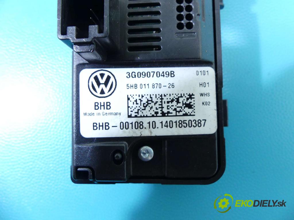 Vw Passat B8 2014 - 2.0 tdi 239KM automatic 176 kW 1968 cm3 5- panel kúrenia 3G0907049B